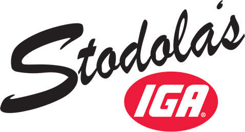 A theme footer logo of Stodola's IGA